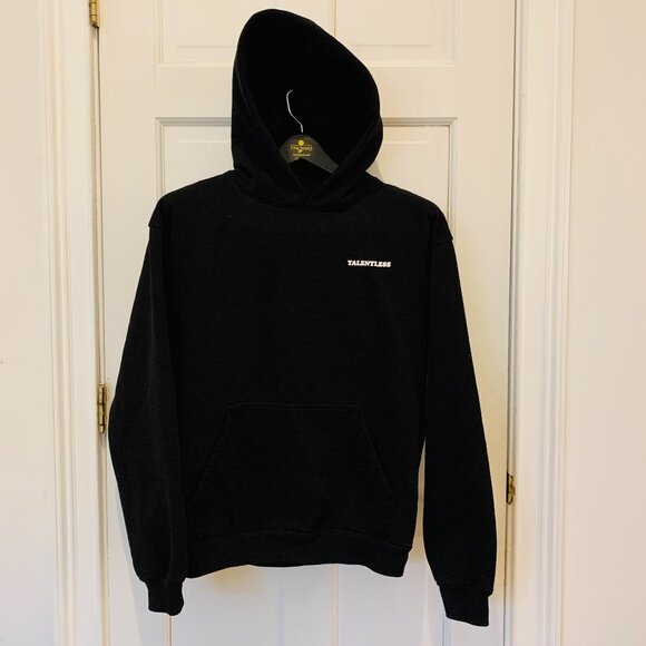 Talentless Please Wash Your Hands Heavyweight Hoodie Men’s Adult Large Black - Picture 1 of 4